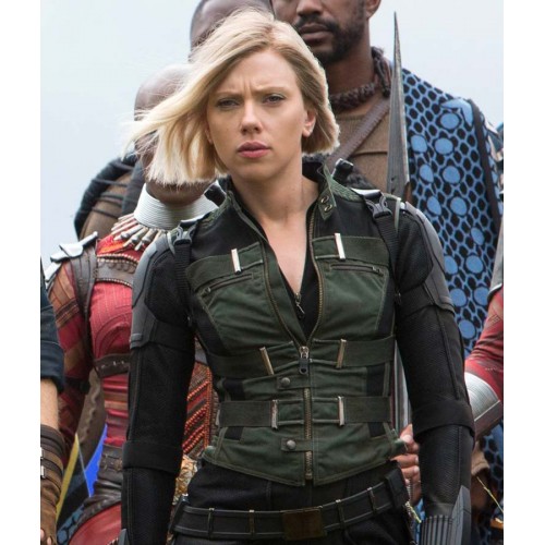 Scarlett Johansson Avengers Infinity War Black Widow Vest